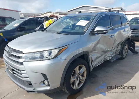 2018 Toyota Highlander Limited/Ltd Platinum from USA, damaged, VIN 5TDYZRFH3JS282322